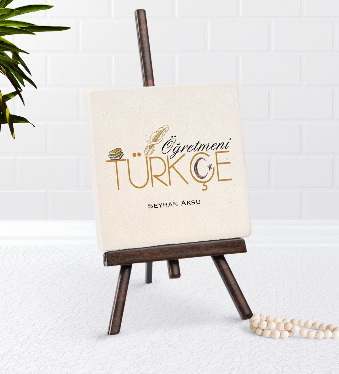 Kişiye Özel Türkçe Öğretmeni Şovaleli Doğal Taş