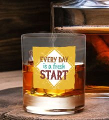 BK Gift DTF Motto Tasarımlı Viski Kadehi-6, Arkadaşa Hediye, Sevgiliye Hediye