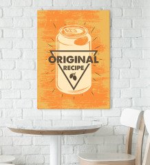 BK Gift Cafe & Bar & Restaurant Konseptli Kanvas Tablo 70x100cm-15