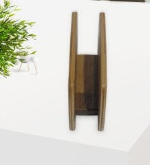 Restoran & Cafe & Barlara Özel Logolu Lüks Ahşap Peçetelik – 10 Adet