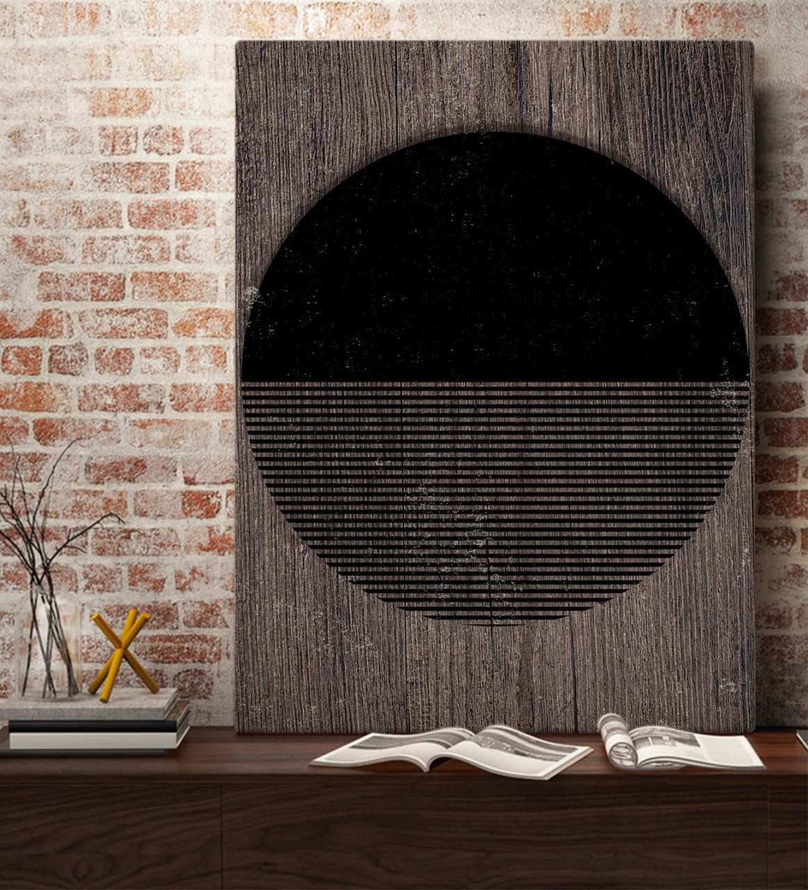 BK Home Modern Art Tasarımlı Kanvas Tablo 70x100cm-5