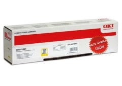 OKI 44643005 Sarı Orjinal Toner - C801 / C821 (C) (T8527)