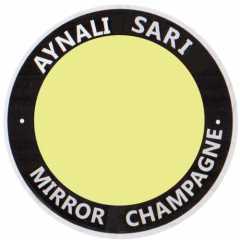 Sublimasyon Aynalı Sarı Metal 30.5x61 cm - 0,45 mm