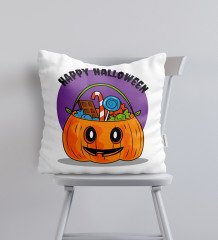 BK Gift Happy Halloween Tasarımlı Yastık-11