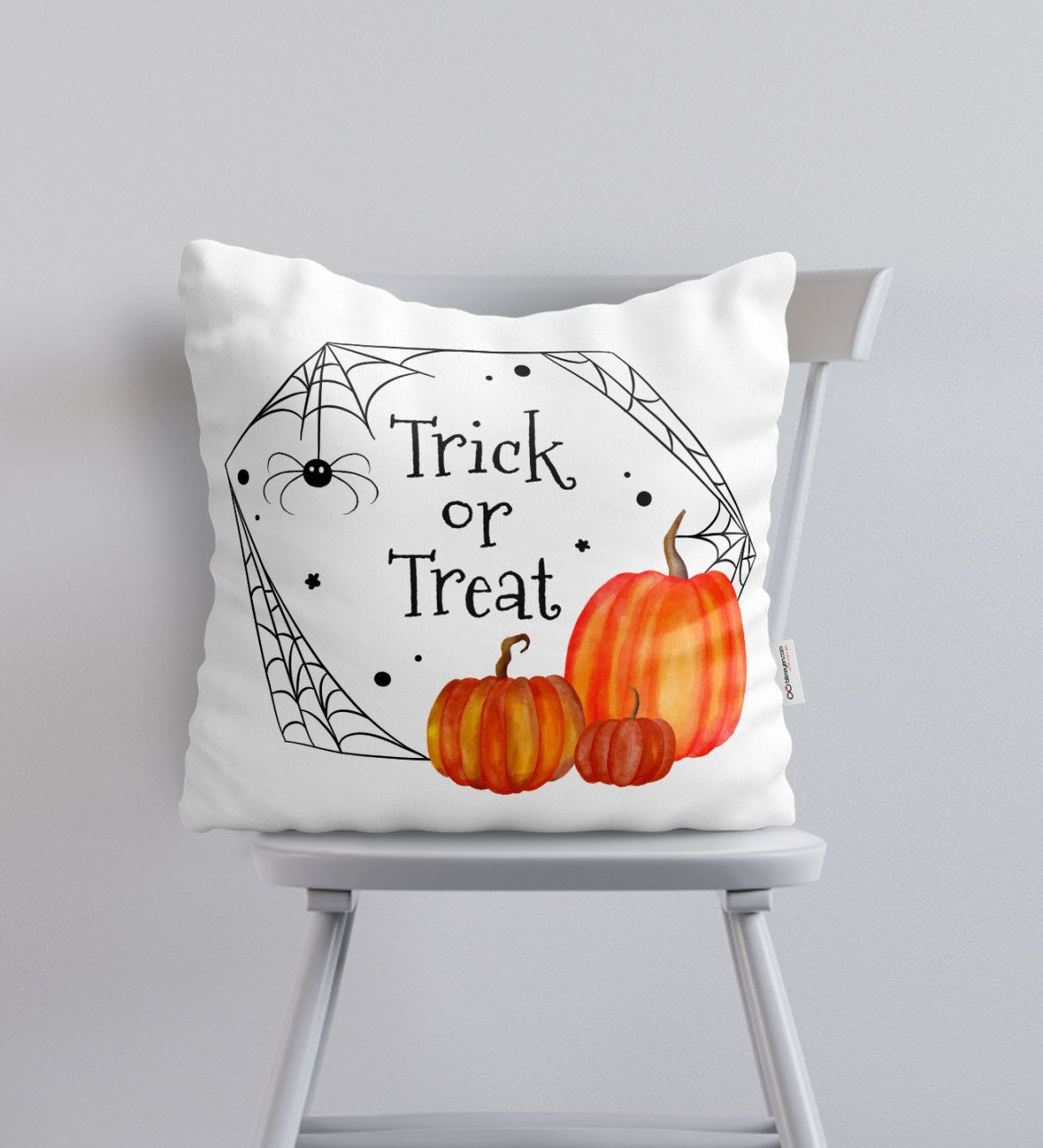 BK Gift Halloween Trick or Treat Tasarımlı Yastık-2