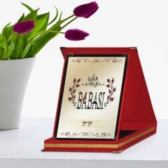 Kişiye Özel Yılın En İyi Babası Kırmızı Plaket Ödülü - 3
