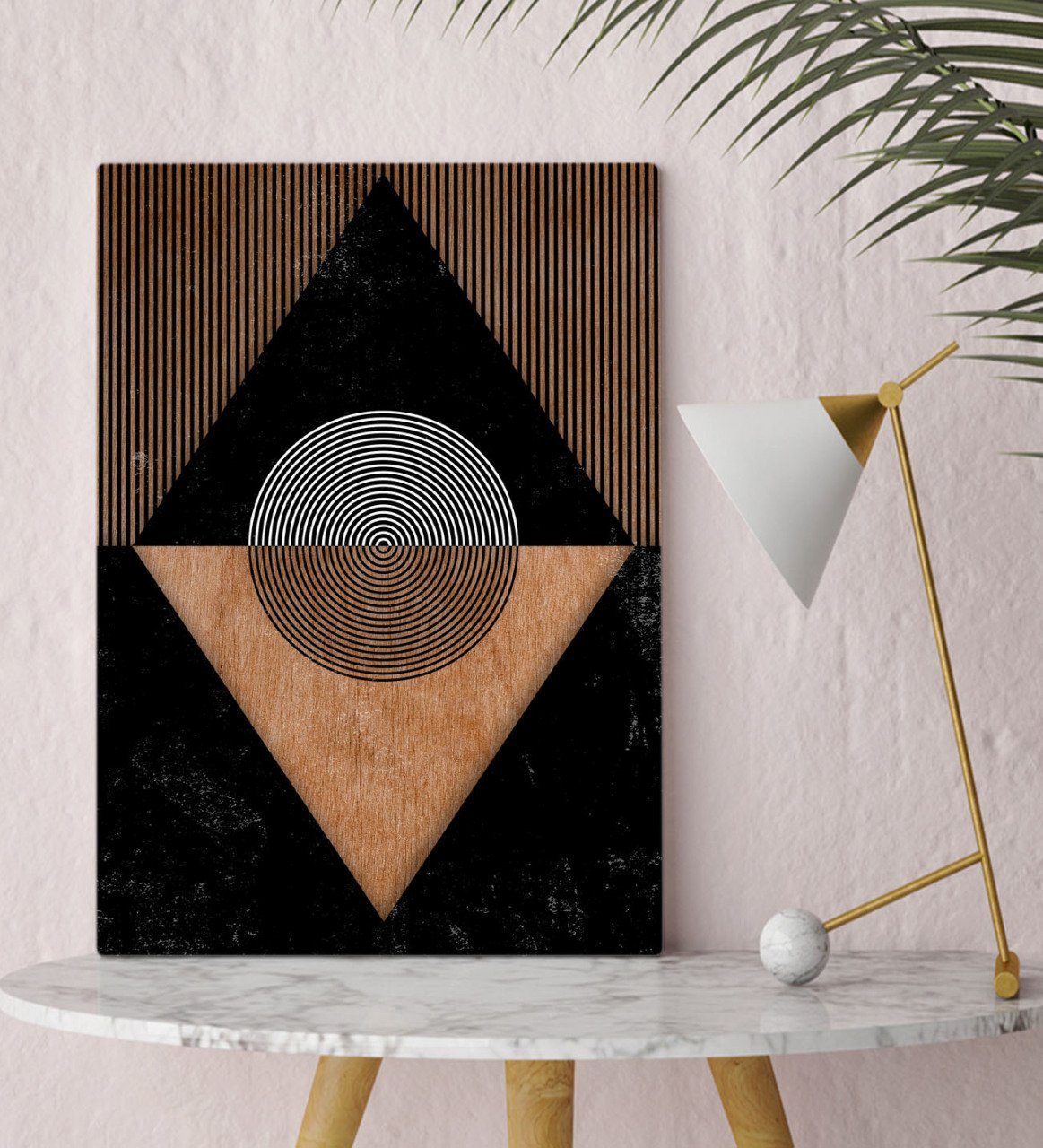 BK Home Modern Art Tasarımlı Kanvas Tablo 30x50cm-9