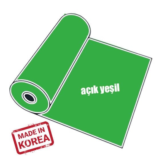 PVC Açık Yeşil (Light Green) Flex / 51 cm x 1 metre