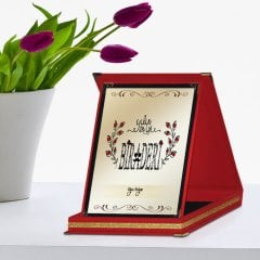 Kişiye Özel Yılın En İyi Biraderi Kırmızı Plaket Ödülü