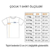 BK Gift Kişiye Özel 2’li Baba-Kız Sarı Kırmızı Evladıma Miras Bu Sevda Kombin Tişört Seti-1, Doğum Günü Hediyesi, Taraftar Hediyesi