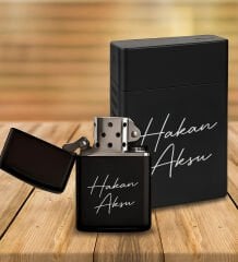 BK Gift Kişiye Özel İsimli Kolonya & Sigara Kutusu & Çakmak Hediye Seti, Erkeklere Özel Hediye