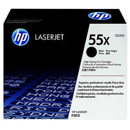 HP 55X-CE255X Orijinal Toner Yüksek Kapasiteli