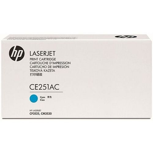 HP CE251AC (504A) Mavi Orjinal Toner - CP3525 / CM3530 (T5308)
