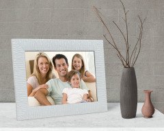 Kişiye Özel Karakalem Anne Kız Fotoğraflı Dekoratif Çerçeve-1
