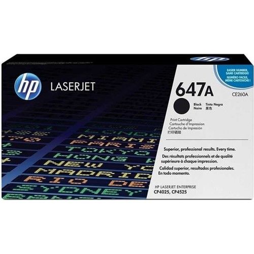 HP 647A-CE260A Orijinal Siyah Toner