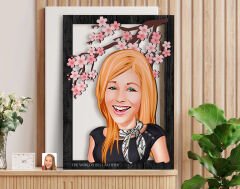BK Gift Kişiye Özel Anneler Günü Karikatürlü 3D Ahşap Tablo, Anneye Hediye, Anneler Günü Hediyesi-9