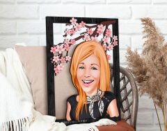 BK Gift Kişiye Özel Anneler Günü Karikatürlü 3D Ahşap Tablo, Anneye Hediye, Anneler Günü Hediyesi-9