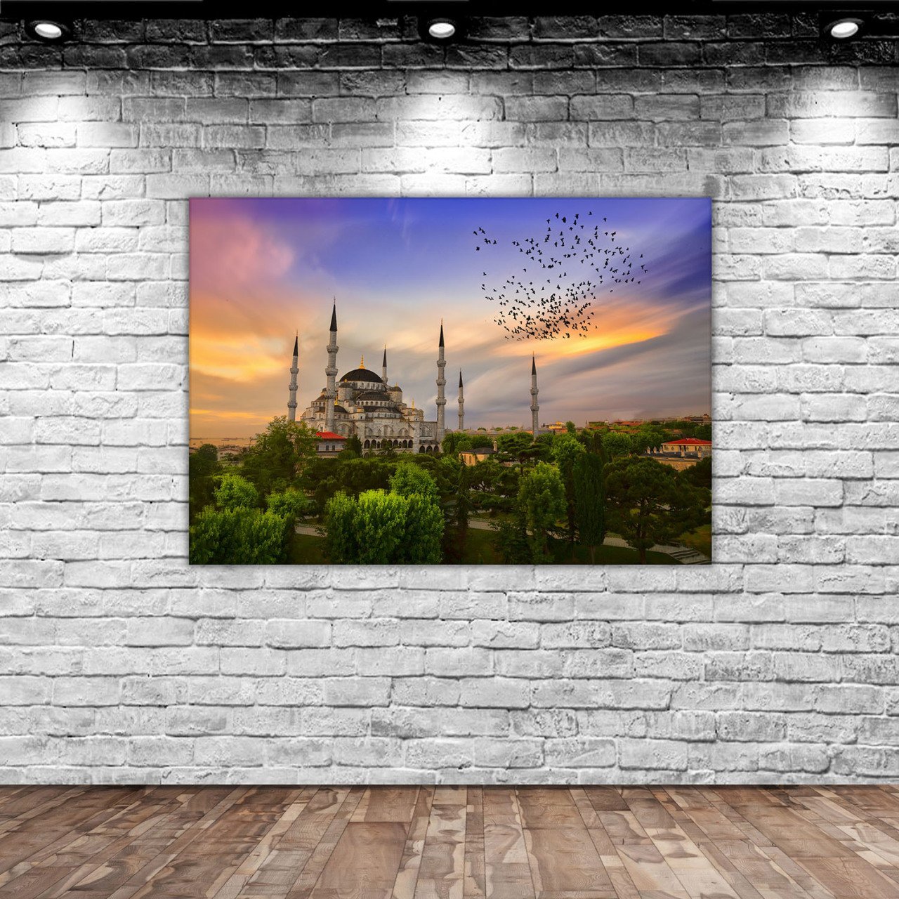 BK Home Sultan Ahmet Camii Kanvas Tablo-1