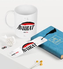 Kişiye Özel Avukat Temalı Kupa ve Kitap Ayracı Seti - 7