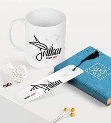Kişiye Özel Avukat Temalı Kupa ve Kitap Ayracı Seti - 9