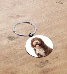 BK Gift Evcil Dostlara Özel İsimli 2’li Ahşap Pet Tasma Künyesi - Model 3-7
