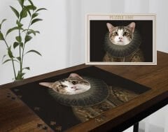 BK Gift Evcil Dostlara Özel 1000 Parça Profesyonel Puzzle, Evcil Dost Portre, Evcil Hayvan Puzzle-10