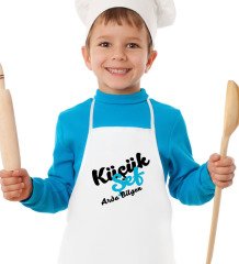 Kişiye Özel Küçük Şef Erkek Çocuk Mutfak Önlüğü - 3
