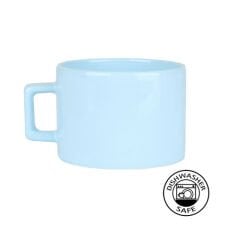 Sublimasyon Seramik Mavi Lüks Fincan - Kutulu