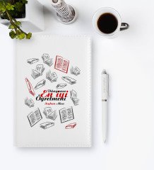 Kişiye Özel Dünyanın En İyi Öğretmeni 2023 Deri Ajanda & Kalem Hediye Seti - 7