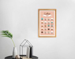 BK Home Coffee Tasarımlı Dekoratif Retro Ahşap Tablo-17