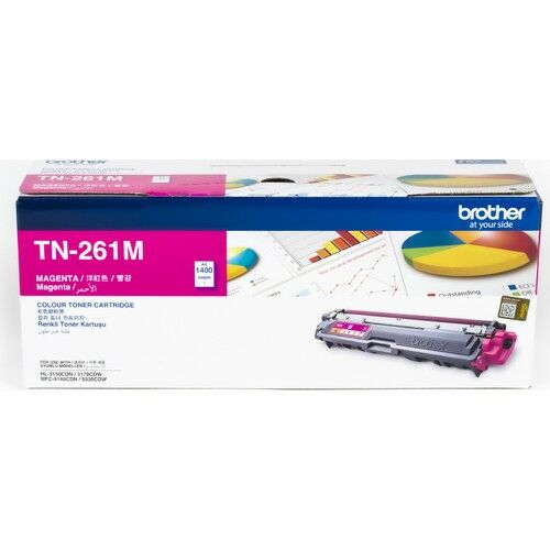 BROTHER TN261M Orijinal Kırmızı Toner (1400 Sayfa)
