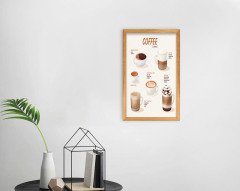 BK Home Coffee Tasarımlı Dekoratif Retro Ahşap Tablo-21
