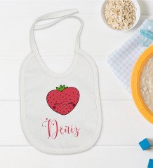 BK Kids Kişiye Özel İsimli Bebek Mama Önlüğü - Model 35