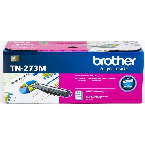 BROTHER TN-273M Orijinal Kırmızı Toner (1300 Sayfa)