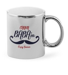 Babalar Gününe Özel Canım Babam Krom Kupa Bardak - 10