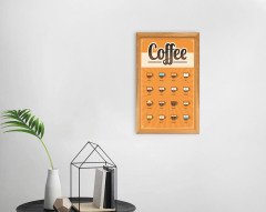 BK Home Coffee Tasarımlı Dekoratif Retro Ahşap Tablo-26