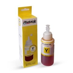 Epson T6644 uyumlu 70 ml SARI Mürekkep - KUTULU ÖZEL AMBALAJINDA PHOTOINK PLUS MÜREKKEP - L100/L110/L200/L210/L220/ L300/L310/L355/L365/L455/L550/L565 /L800/L810/L850/L1300/L1800/ l382/l386/l455/1455