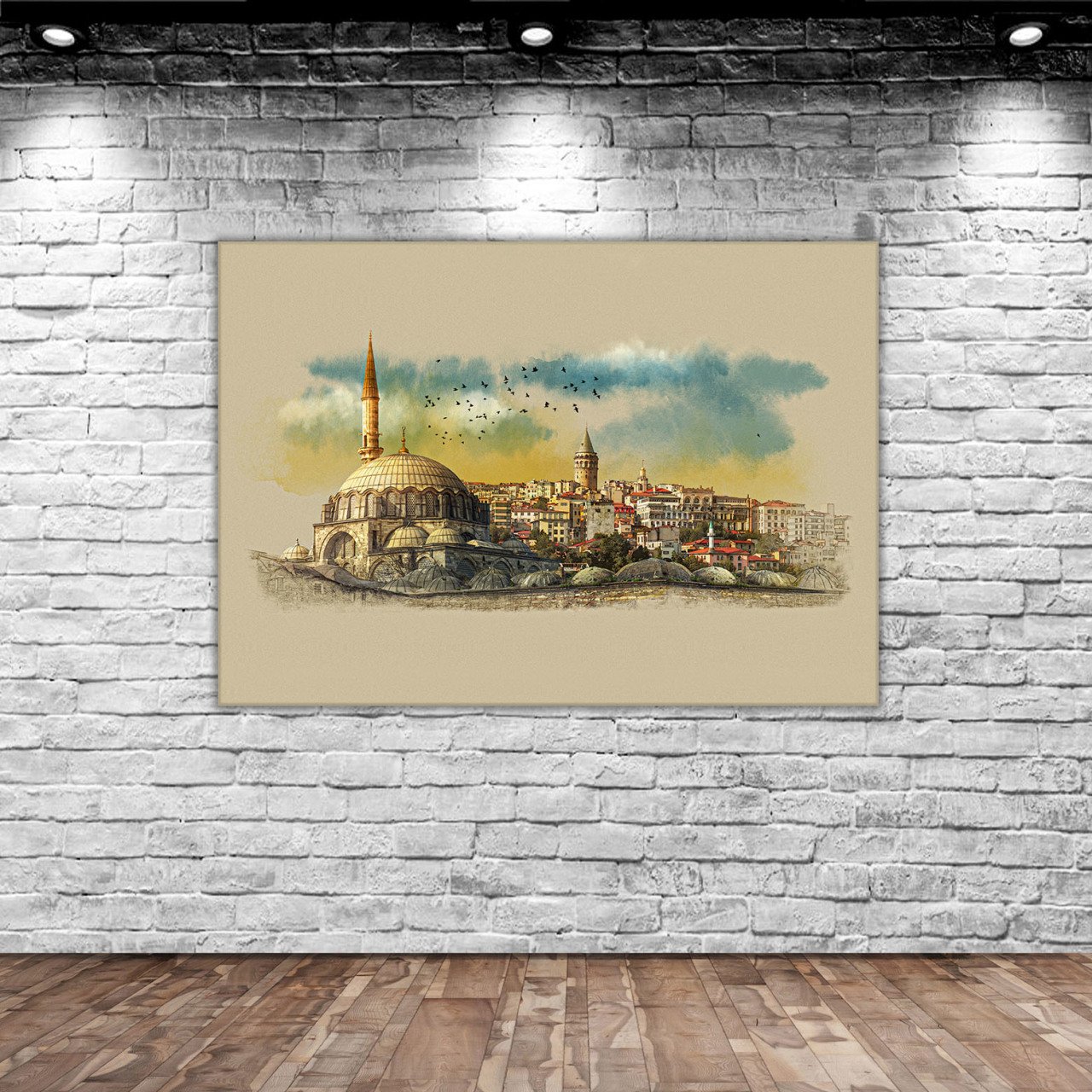 BK Home Valide Sultan Camii Kanvas Tablo-1