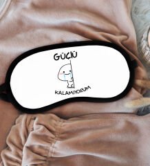 BK Gift Esprili Uyku Göz Bandı, Arkadaşa Hediye, Doğum Günü Hediyesi, Uyku Bandı-2-2
