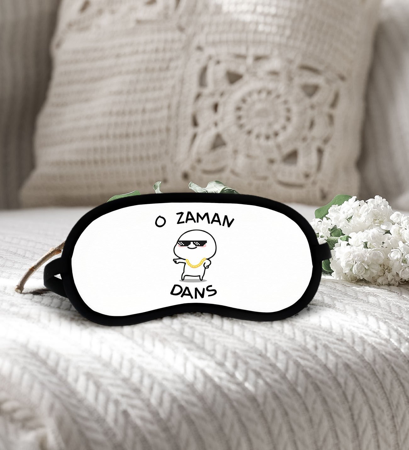 BK Gift Esprili Uyku Göz Bandı, Arkadaşa Hediye, Doğum Günü Hediyesi, Uyku Bandı-2-3