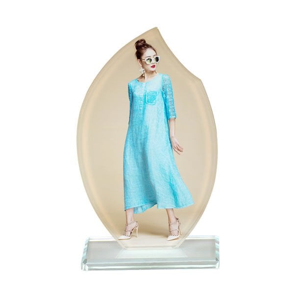 Sublimasyon Beyaz Kristal Plaket  1007