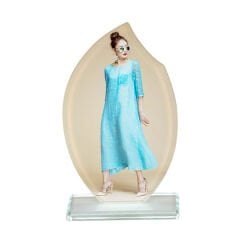 Sublimasyon Beyaz Kristal Plaket  1007