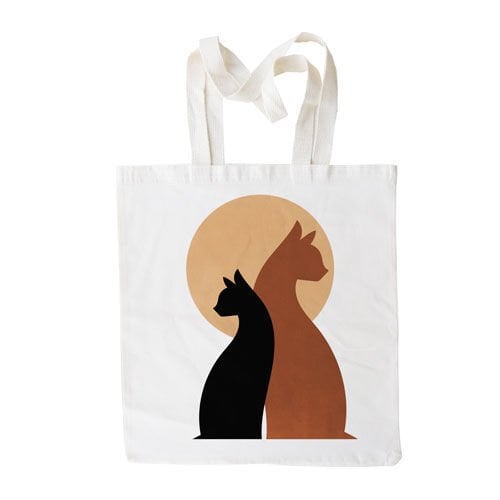 Sublimasyon Ekonomik Bez Çanta 35x40 cm - ÇİFT Taraflı Baskı