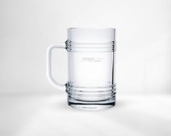 Kişiye Özel İsimli Tin-Can Kulplu Bira Bardağı
