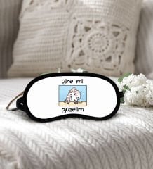 BK Gift Esprili Uyku Göz Bandı, Arkadaşa Hediye, Doğum Günü Hediyesi, Uyku Bandı-2-6