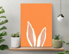 BK Gift Paskalya Tasarımlı Kanvas Tablo 70x100cm Ev Dekorasyonu, Paskalya Hediyesi, Ev Hediyesi-2