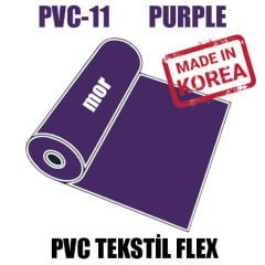 PVC Mor (Purple)  Flex / 51 cm x 1 metre