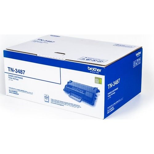 BROTHER TN3487 Orijinal Siyah Toner (20000 Sayfa)