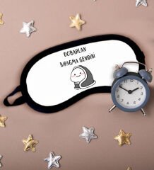 BK Gift Esprili Uyku Göz Bandı, Arkadaşa Hediye, Doğum Günü Hediyesi, Uyku Bandı-2-8