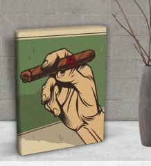 BK Gift Puro Tasarımlı Dekoratif Mini Kanvas Tablo 15x20cm-3